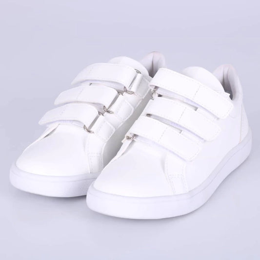 Lana - Tênis Feminino Velcro Branco