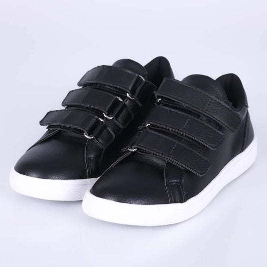 Lana - Tênis Feminino Velcro Preto
