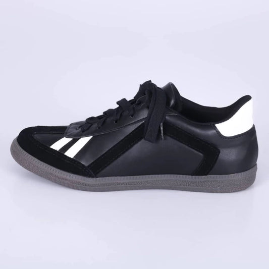Suzan - Tênis Feminino Cadarço Preto