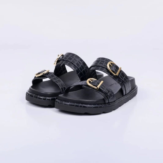 Malibu - Papete Feminina Anatômica Aplicação Preta