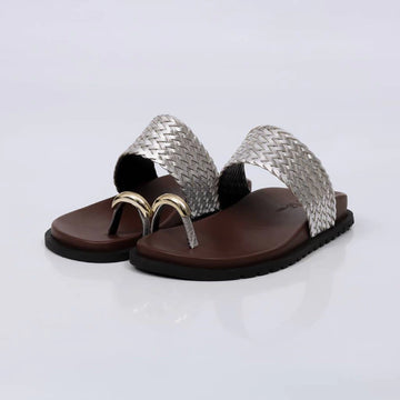 Moana - Papete Feminina Anatômica Tira Tramada Dedo Prata