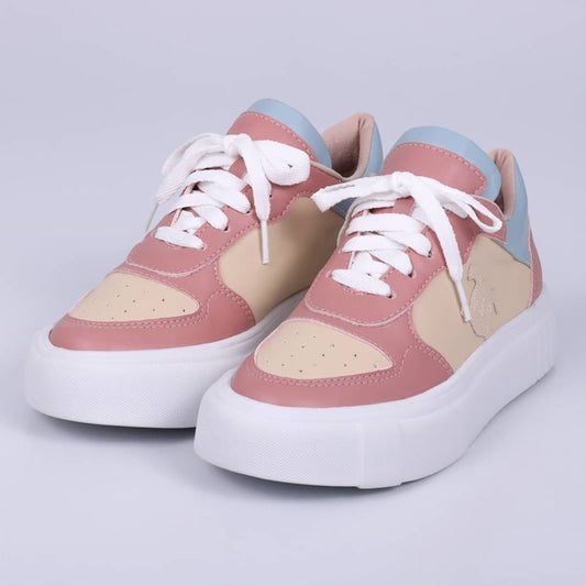 Vegas - Tênis Feminino Cadarço Rosa