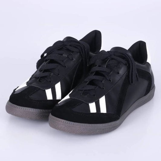 Suzan - Tênis Feminino Cadarço Preto