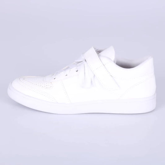 Mia - Tênis Feminino Cadarço Velcro Branco