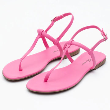 Sun - Sandália Rasteira Feminina Fivela Azaleia