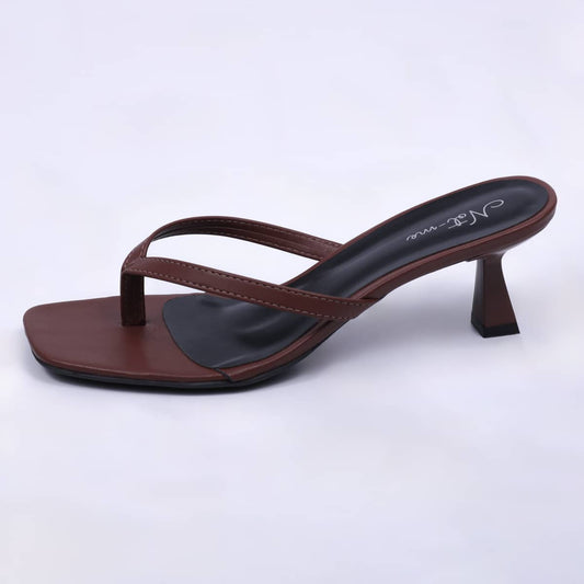 Madrid - Tamanco Feminino Chinelo De Dedo Marrom