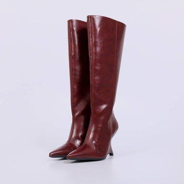 Kiara – Bota Feminina Over The Knee Salto Alto Hibisco