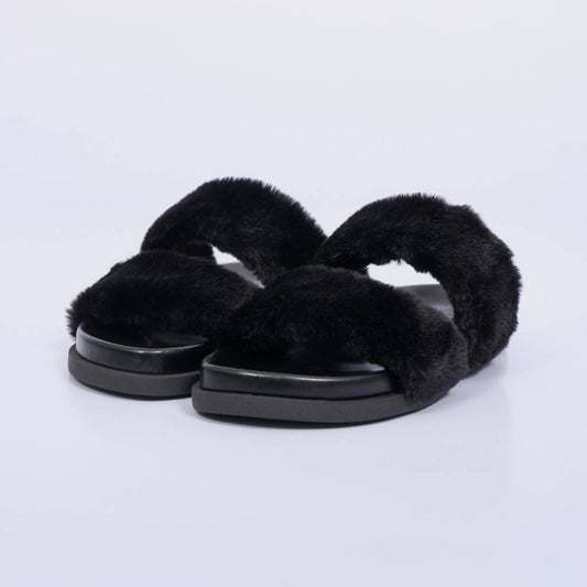 Tedi – Papete Feminina Peluciada Preto