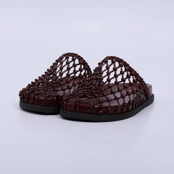 Iara – Clog Feminina Tramada Artesanal Hibisco