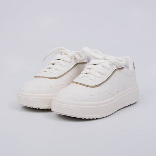 Vancouver - Tênis Feminino Casual Plataforma Branco/Verde