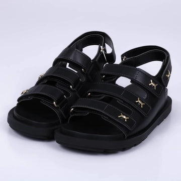 Ruth - Papete Not-me Anatômica Velcro Preta