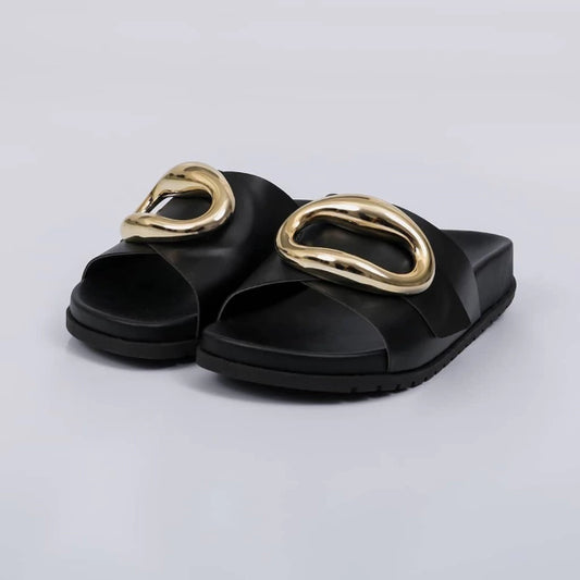 Tóquio - Papete feminina anatômica aplicação preta