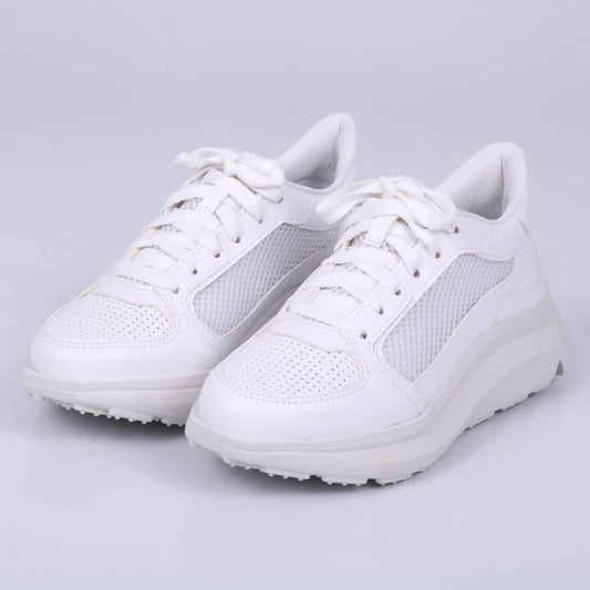 Joy - Tênis Feminino Cadarço Branco