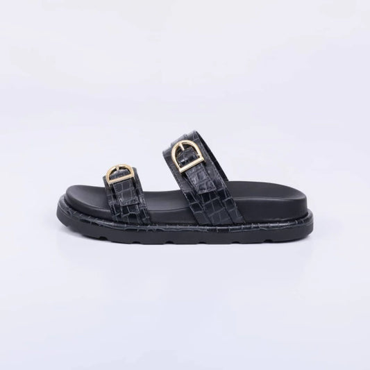 Malibu - Papete Feminina Anatômica Aplicação Preta