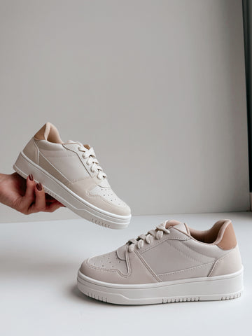 Ibiza - Tênis Feminino Off-white/Nude