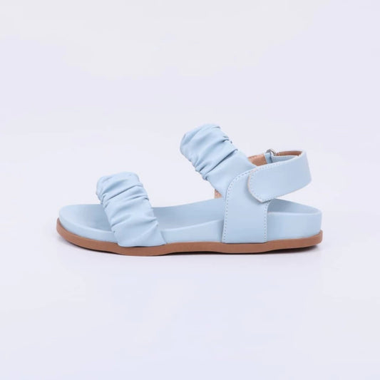 Tata - Sandália Papete Feminina Papete Anatômica Azul Claro