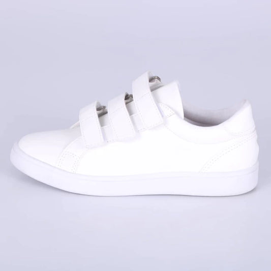 Lana - Tênis Feminino Velcro Branco